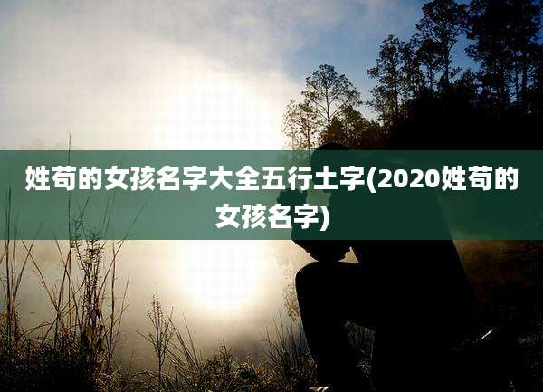 姓苟的女孩名字大全五行土字(2020姓苟的女孩名字)