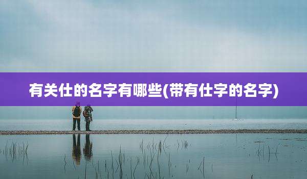有关仕的名字有哪些(带有仕字的名字)