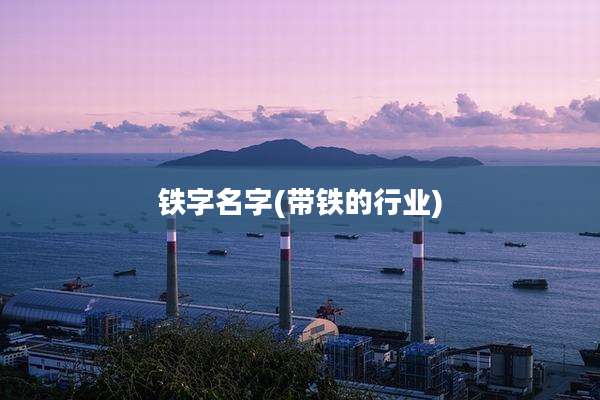 铁字名字(带铁的行业)