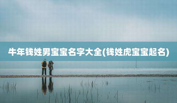 牛年钱姓男宝宝名字大全(钱姓虎宝宝起名)