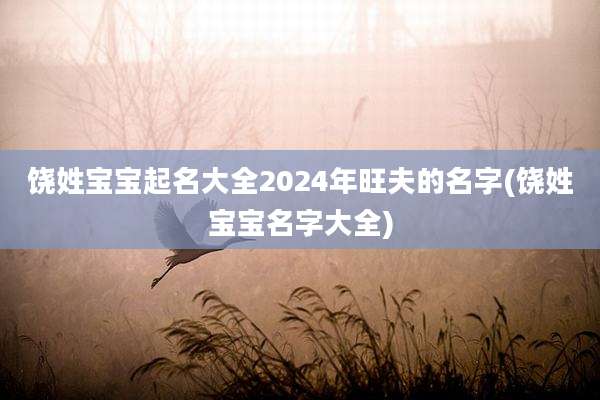 饶姓宝宝起名大全2024年旺夫的名字(饶姓宝宝名字大全)