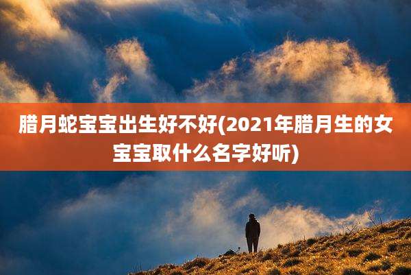 腊月蛇宝宝出生好不好(2021年腊月生的女宝宝取什么名字好听)