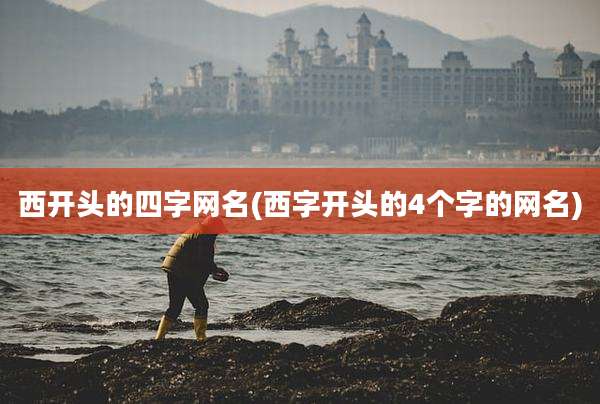 西开头的四字网名(西字开头的4个字的网名)