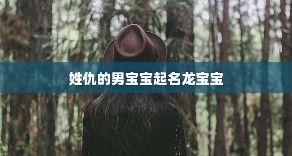 姓仇的男宝宝起名龙宝宝
