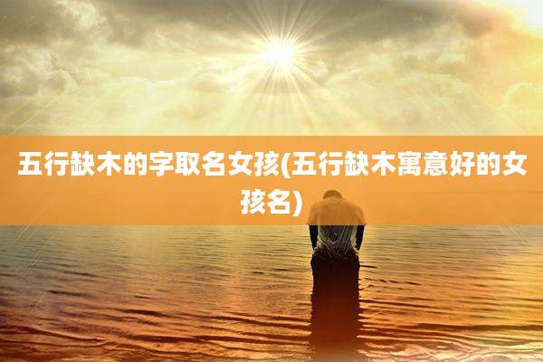 五行缺木的字取名女孩(五行缺木寓意好的女孩名)