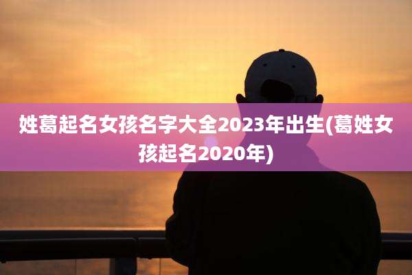 姓葛起名女孩名字大全2023年出生(葛姓女孩起名2020年)