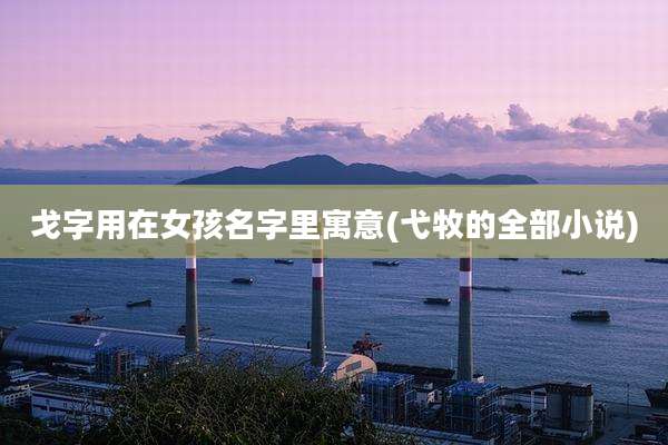 戈字用在女孩名字里寓意(弋牧的全部小说)