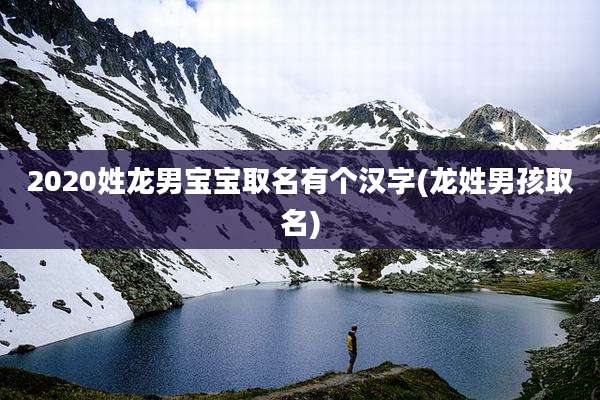 2020姓龙男宝宝取名有个汉字(龙姓男孩取名)