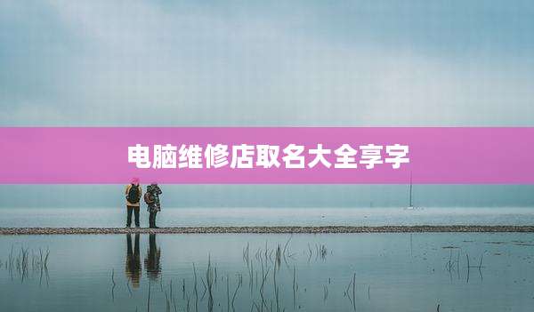 电脑维修店取名大全享字