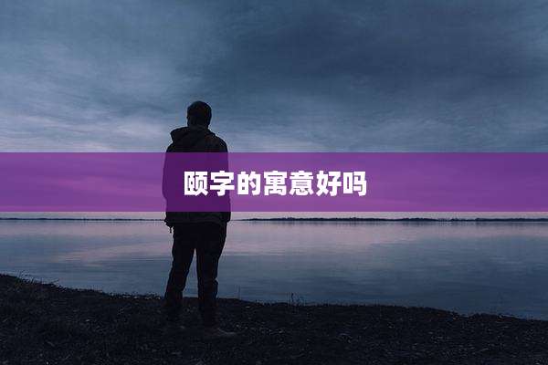 颐字的寓意好吗