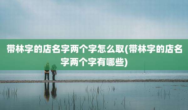 带林字的店名字两个字怎么取(带林字的店名字两个字有哪些)