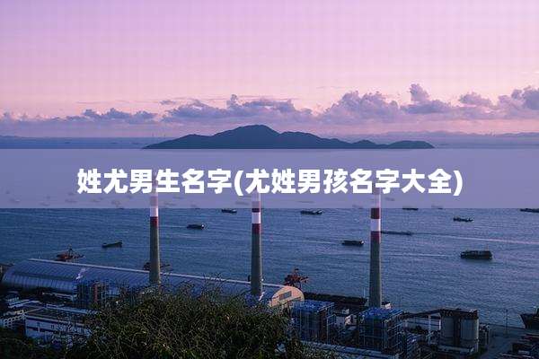 姓尤男生名字(尤姓男孩名字大全)