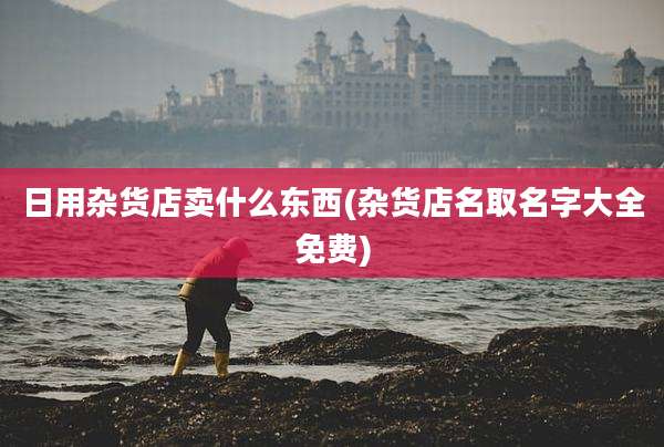 日用杂货店卖什么东西(杂货店名取名字大全免费)