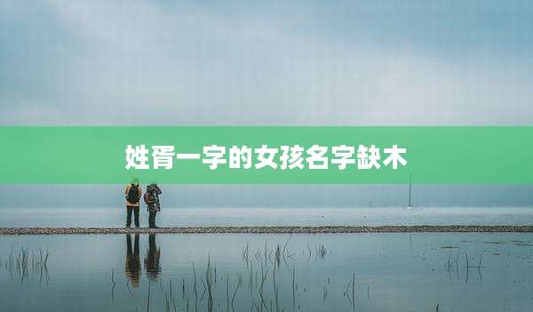 姓胥一字的女孩名字缺木