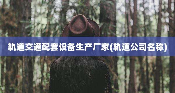 轨道交通配套设备生产厂家(轨道公司名称)