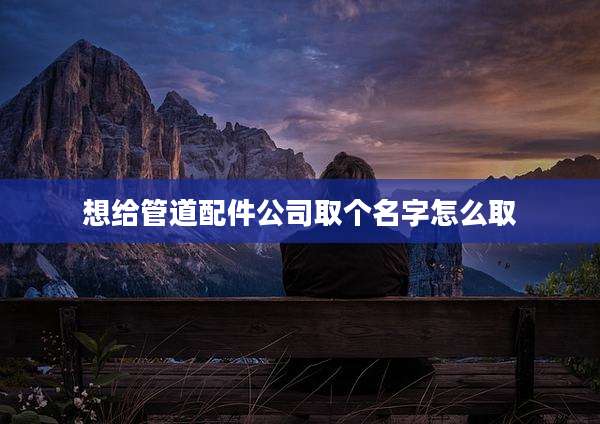 想给管道配件公司取个名字怎么取