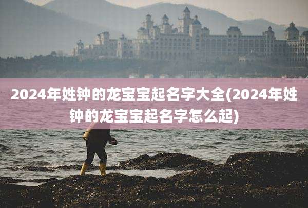 2024年姓钟的龙宝宝起名字大全(2024年姓钟的龙宝宝起名字怎么起)