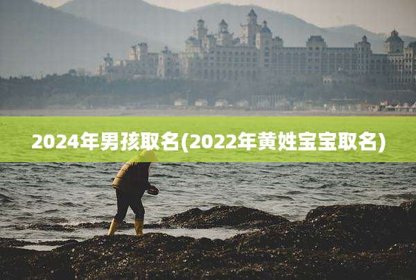 2024年男孩取名(2022年黄姓宝宝取名)