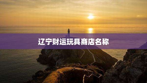 辽宁财运玩具商店名称