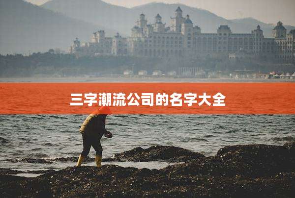 三字潮流公司的名字大全