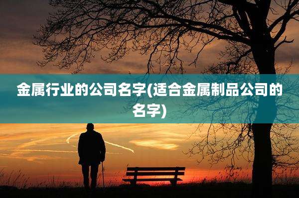 金属行业的公司名字(适合金属制品公司的名字)
