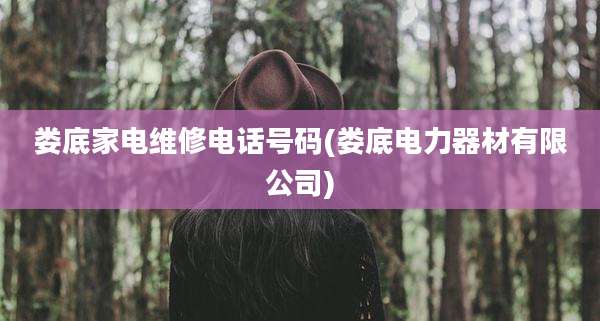 娄底家电维修电话号码(娄底电力器材有限公司)