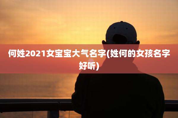 何姓2021女宝宝大气名字(姓何的女孩名字好听)
