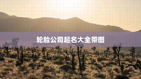 轮胎公司起名大全带图