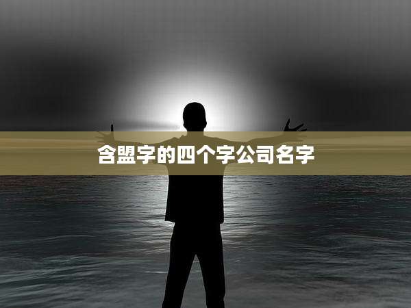 含盟字的四个字公司名字