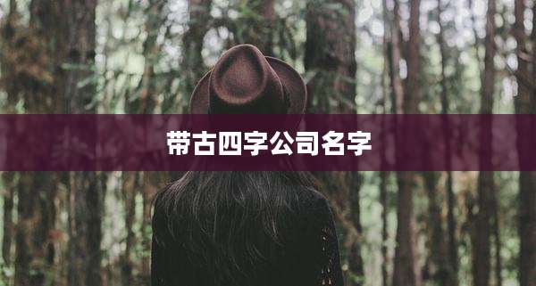 带古四字公司名字