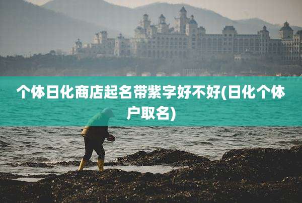 个体日化商店起名带紫字好不好(日化个体户取名)