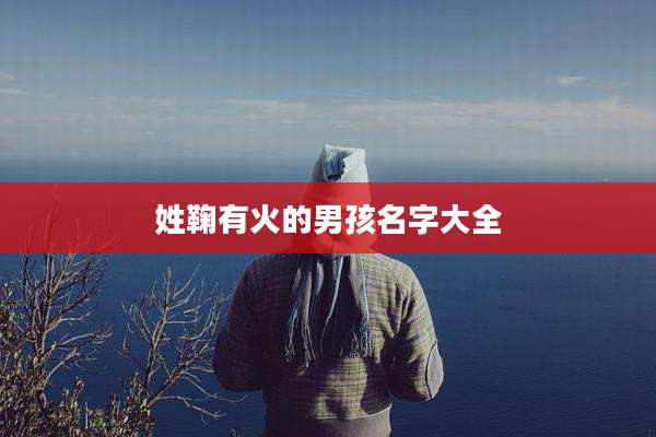 姓鞠有火的男孩名字大全