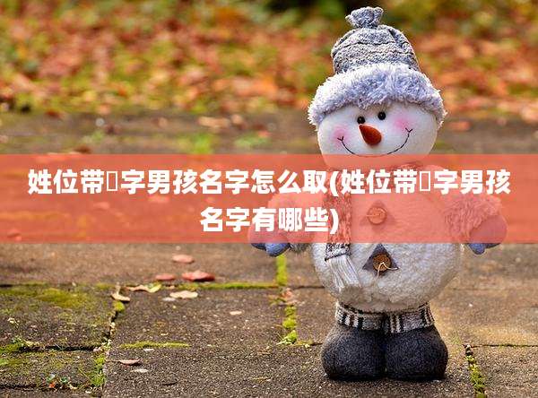 姓位带瑄字男孩名字怎么取(姓位带瑄字男孩名字有哪些)