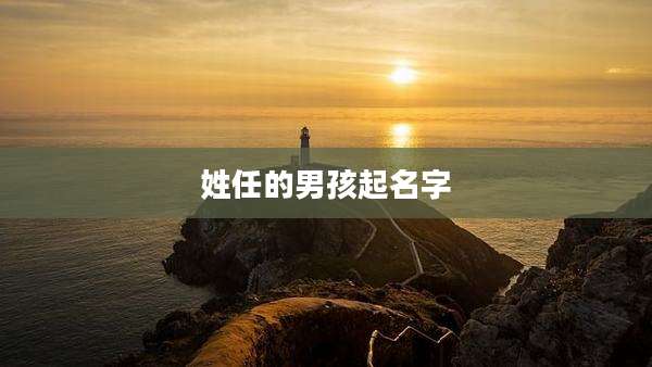 姓任的男孩起名字
