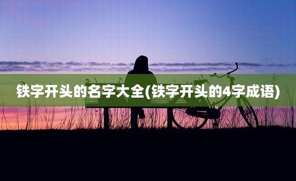 铁字开头的名字大全(铁字开头的4字成语)