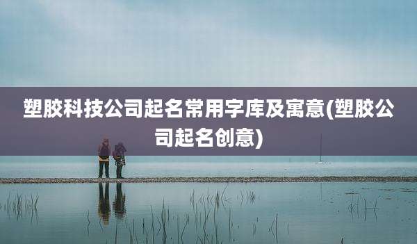 塑胶科技公司起名常用字库及寓意(塑胶公司起名创意)
