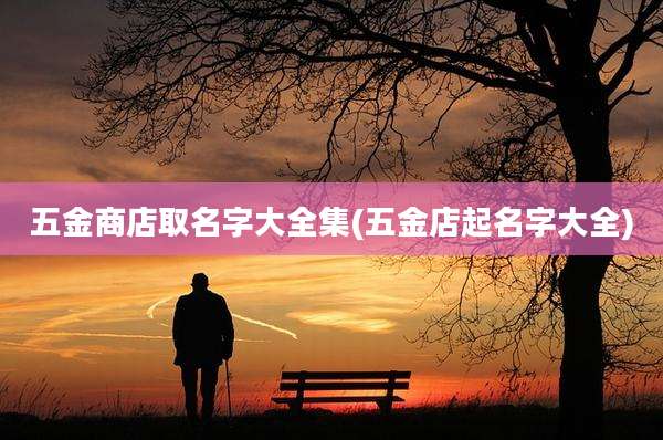 五金商店取名字大全集(五金店起名字大全)