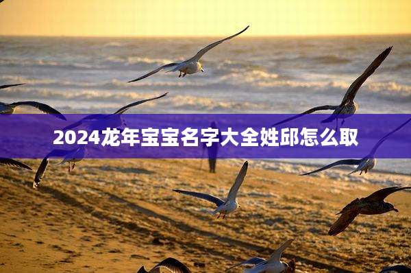 2024龙年宝宝名字大全姓邱怎么取