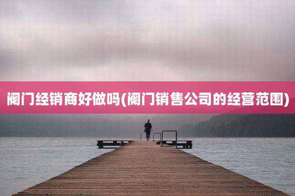 阀门经销商好做吗(阀门销售公司的经营范围)