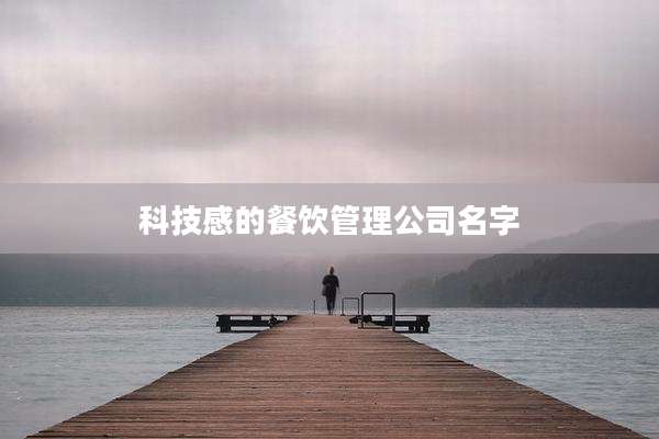 科技感的餐饮管理公司名字
