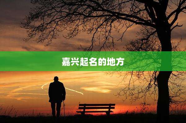 嘉兴起名的地方