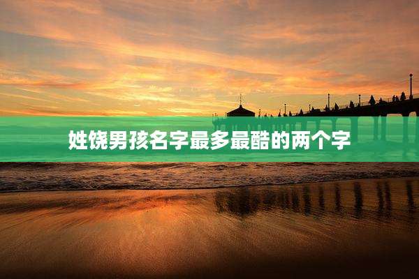 姓饶男孩名字最多最酷的两个字
