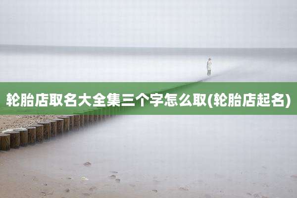 轮胎店取名大全集三个字怎么取(轮胎店起名)