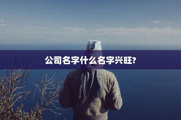 公司名字什么名字兴旺?
