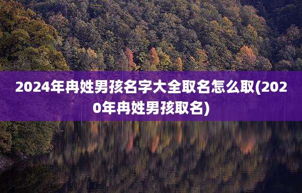 2024年冉姓男孩名字大全取名怎么取(2020年冉姓男孩取名)