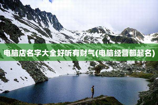 电脑店名字大全好听有财气(电脑经营部起名)
