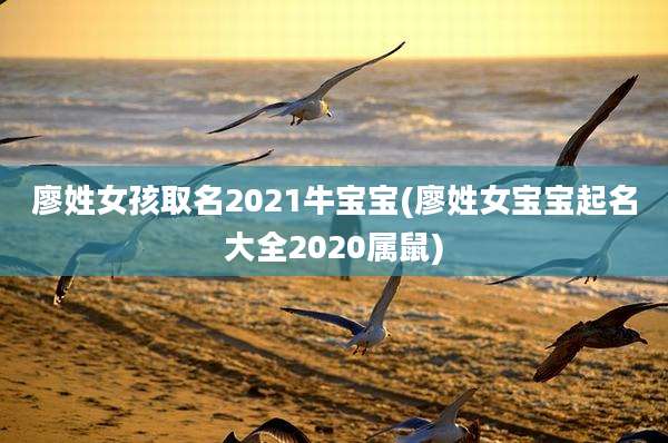 廖姓女孩取名2021牛宝宝(廖姓女宝宝起名大全2020属鼠)