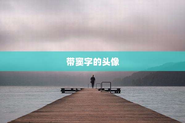 带窦字的头像