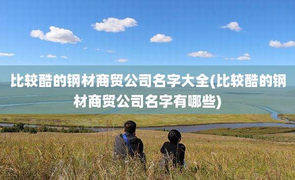 比较酷的钢材商贸公司名字大全(比较酷的钢材商贸公司名字有哪些)