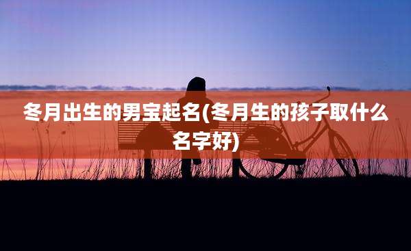 冬月出生的男宝起名(冬月生的孩子取什么名字好)